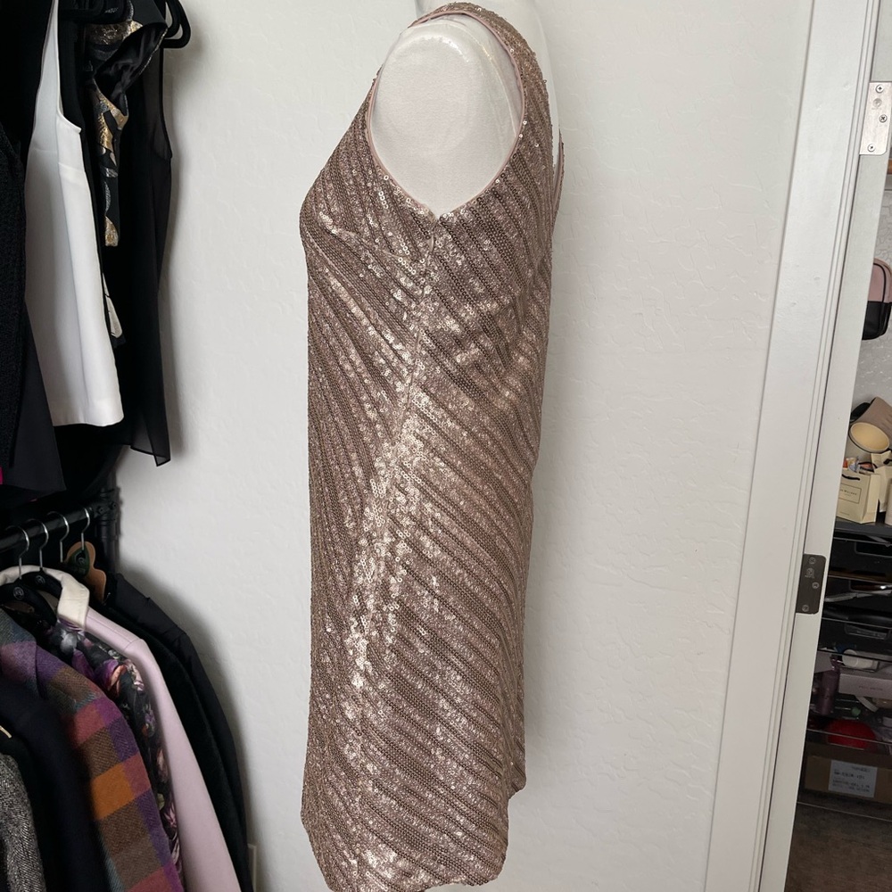 Banana Republic Monogram sequin stripe sheath Dress - Picture 3 of 10
